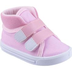 Tênis Menino Cano Alto Infantil Calce Fácil Calçado Coturno-Unissex