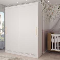 Guarda-Roupa Infantil Swift 2 Portas 2 Gavetas Branco - Panorama Móveis