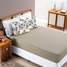 Jogo De Cama Malha Casal Quality 03 Peças Blossom