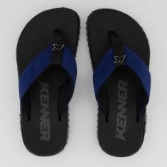 Chinelo Kenner Kivah Preto e Marinho, 41