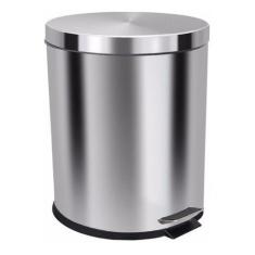Lixeira Com Pedal 30 Litros Aço Inox Cesto Interno Removível - JSN, In