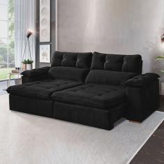 Sofá Retrátil e Reclinável 4 Lugares 290cm Vancouver