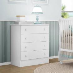 Cômoda Doce Sonho Branco Qmovi