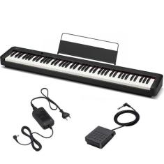 Piano Digital Casio Stage CDP-S160 Preto CDPS160