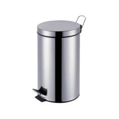 Lixeira Mor Ágata Inox com Pedal 5 Litros, Inox