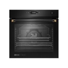 Electrolux Forno de Embutir Elétrico OE9XB Expert Pro Series Preto 80L VaporCrisp com Conectividade 3269W 61,30 x 59,60 x 59,60 cm 30,5 kg