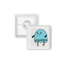 Kit de atualização para jogos com teclado mecânico PBT e teclado monstro alienígena