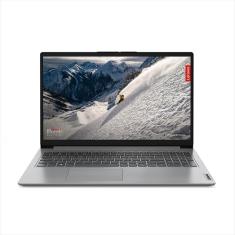 Notebook Lenovo IdeaPad 1i i3-1215U 4GB 256GB SSD Linux 15.6&quot; 82VYS00600 Cloud Grey