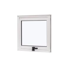 Janela de Alumínio Maxim-Ar 50x50cm Vidro Liso Cristal Ramassol Branco