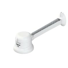 Ducha Multitemperatura Zagonel Ideale Plus 4T 6800W 220V com cano 30cm Branco