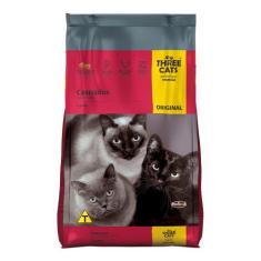 Ração Three Cats Gatos Castrados Carne  10,1Kg