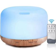 Difusor Aromas, Umidificador Ar Ultra-Sônico 500Ml, Difusor - Bc Bora 