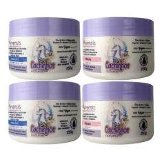Kit Arvensis Cachinhos 2 Creme 2X1 + 2 Máscara Crespo