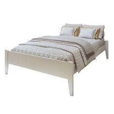 Cama Queen 160cm Turca Slim Em Madeira Maciça Branco