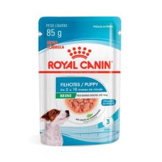 Ração Úmida Royal Canin Mini Puppy para Cães Filhotes de Porte Pequeno