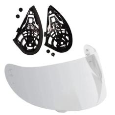 Viseira Fumê 2.2mm + Kit Fixação Capacete K3 / K4 Street - POLIVISOR, 