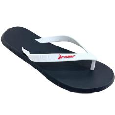 Chinelo Rider R1 Speed Masculino - Marinho e Branco
