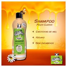 Shampoo Vegan Pelos Claros 500ml - Collie