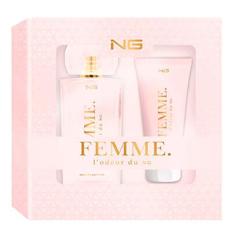 Ng Parfums Lodeur Du Femme Kit - Perfume Feminino Edp  + Shower Gel