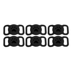 6 Peças de Suporte de Coleira para Animais de Estimação, Silicone Leve, à Prova D'água, Anti Perda, Suporte para Coleiras de Corpo Inteiro, Compatível Com Coleira Rastreadora de