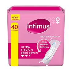 Intimus Protetor Diário Days, Cuidado Diário sem Perfume, 40 unidades - Leve 40 Pague 30