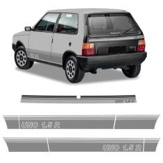 Faixa Fiat Uno 1.5 R Adesivo Decorativo Lateral E Traseiro - SPORTINOX