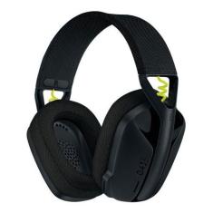 Headset Gamer Wireless Conexão Usb E Bluetooth Logitech G435, Preto/Am