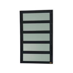 Janela de Alumínio Basculante 100x80cm Vidro Mini Boreal Elite Brimak