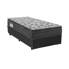 Cama Box Solteiro + Colchão Ortobom Iso 1.0.0 Ortopillow D33 68x88x188
