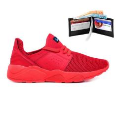 Tênis Esportivo Masculino Estilo Casual P/ Treino Leve Confortável + C