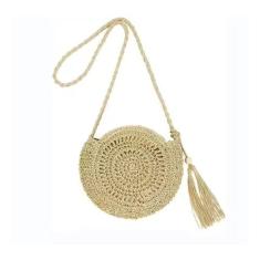 Bolsa Transversal De Palha Sintetica Fashion Passeio Praia - Alwy, Beg