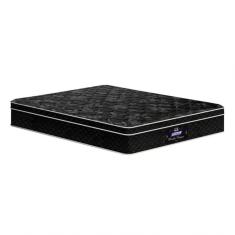 Colchão Perola Negra Eps Molas Ensacadas Gazin Preto