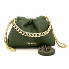 Bolsa Feminina Bag Festa com Alça de Corrente-Feminino