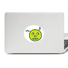 Adesivo de notebook com emblema de vinil do robô alienígena e do universo