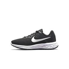 Nike Tênis feminino largo Revolution 6 NN, Cinza frio, branco escuro, preto fumê, 3 UK (5 US)
