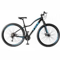 Bicicleta Mountain Bike Aro 29 TKZ Torii Aluminum 24v Freio a Disco Mecânico Suspensão Ahead Set-Unissex