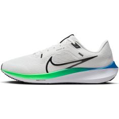 Nike Pegasus 40 Tênis de corrida masculino, Platinum Tint Preto Branco 006, 46