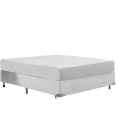 Lençol Avulso Com Elástico Cama Queen 400 Fios Branco - Beatriz Enxova