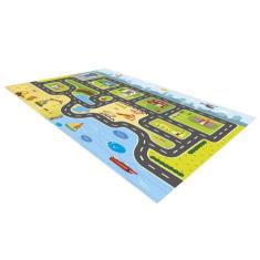 Pista Para Carrinhos Miniatura Estrada Cidade 140X100Cm - Plimshop
