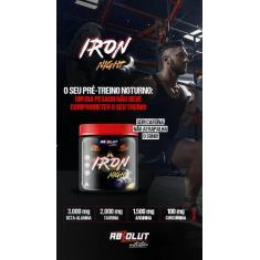 Pré-treino IRON NIGHT Absolut nutrition, LIMÃO