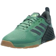 adidas Tênis unissex adulto Dropset 2 Trainer, Pré-amado verde/hera/faísca verde, 10 Wide Women/9 Wide Men