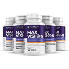 Max Vision 5X 60 Cáps. Luteína Zeaxantina Vitamina A C E Zn