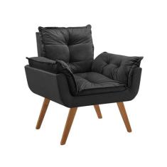 Poltrona Opalla IV Preta - House Deccor