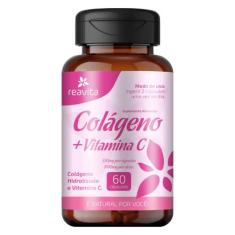 Colágeno Hidrolisado com Vitamina C l 60 caps l Reativa