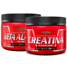 Beta Alanina 123g + Creatina Pura 150g Integralmedica