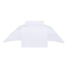 Buddemeyer Jogo de Cama Solteiro Cetim 300 Fios Damask Stripes 100% Algodão Penteado Branco 3 peças