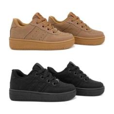 Kit 2 Tênis Street Ollie Infantil Kings Menino Conforto-Masculino