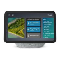 Echo Show 8 (Geração mais recente) - Com novo design, tela vibrante HD de 8,7", áudio espacial e Alexa, Cor Branca, AMAZON