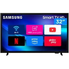 Smart tv samsung 32" hd mod h5000f preto bivolt, 32"