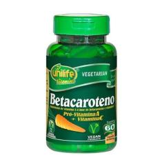 Betacaroteno 60 Cápsulas 500Mg Unilife